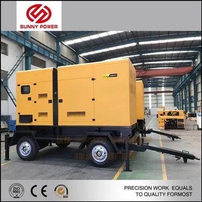 Mobil dieselgenerator